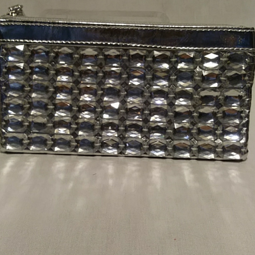 Glimmer and Glow Rhinestone Studded Hand Bag Avon Clutch